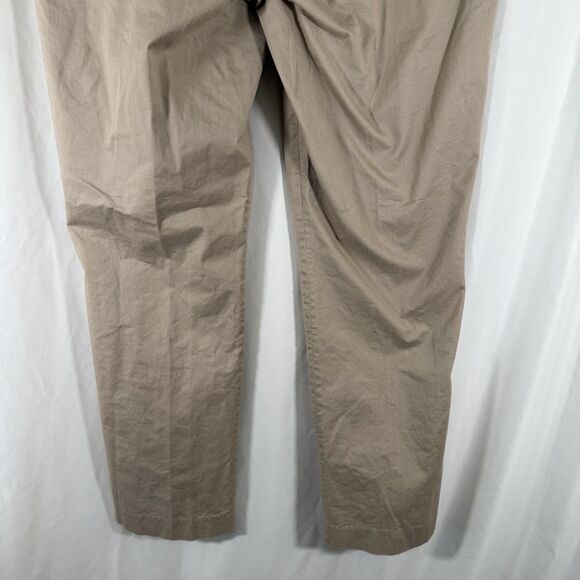 J. Crew Flex Bedford Chino Pants Men's 34x32 Flat Front Mid Rise Cotton Blend - Picture 10 of 10
